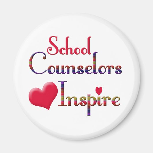 Schoolbegeleiders inspireren magneet (Voorkant)