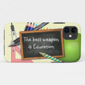 Schoolbenodigdheden Case-Mate iPhone Case (Achterkant (horizontaal))