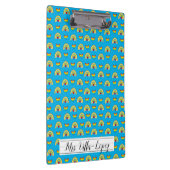 schoolbenodigdheden met Rainbow Hearts Pattern Klembord (Rechts)