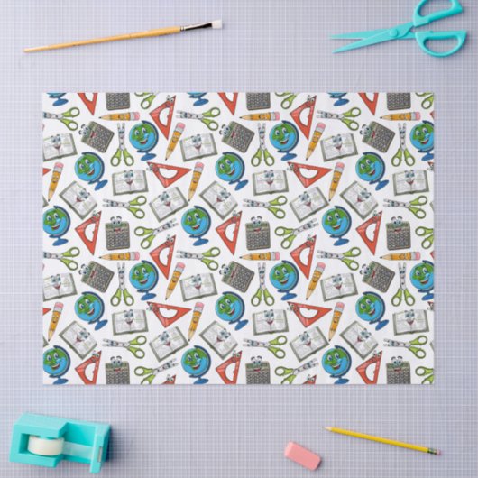 Schoolbenodigdheden Tissuepapier (Craft)