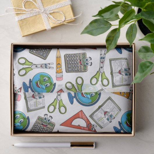 Schoolbenodigdheden Tissuepapier (Geschenk)