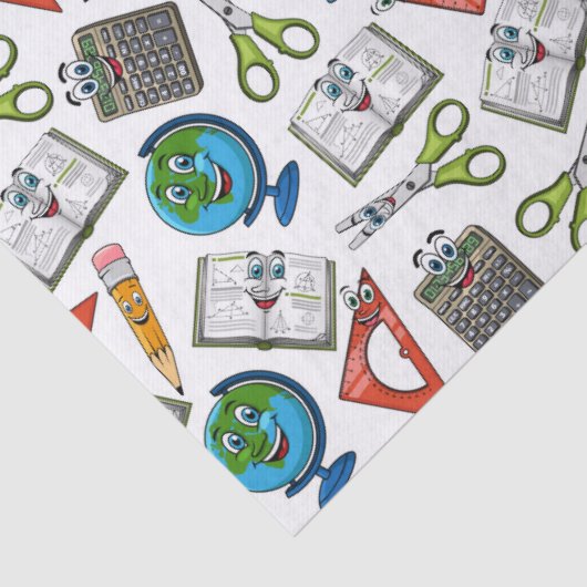 Schoolbenodigdheden Tissuepapier (Detail)