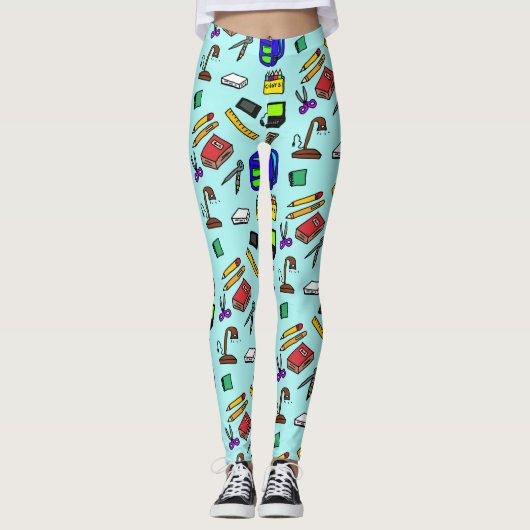 Schoolbevoorrading Leggings (Voorkant)
