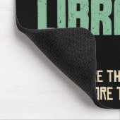 Schoolbibliothecaris Uitspraak Grappig Muismat (Hoek)