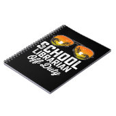 Schoolbibliothecaris van dienst laatste schooldag notitieboek (Linkerzijde)