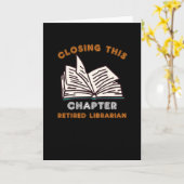 Schoolbibliotheek Funny Gift for Remoe Librarian Kaart (Gele Bloem)