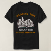 Schoolbibliotheek Funny Gift for Remoe Librarian T-shirt (Design voorkant)
