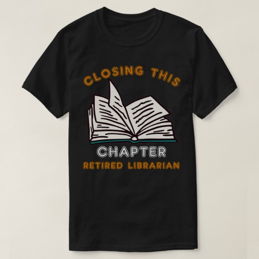 Schoolbibliotheek Funny Gift for Remoe Librarian T-shirt (Design voorkant)
