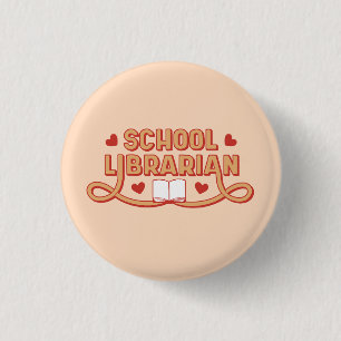 Schoolbibliotheek Ronde Button 3,2 Cm