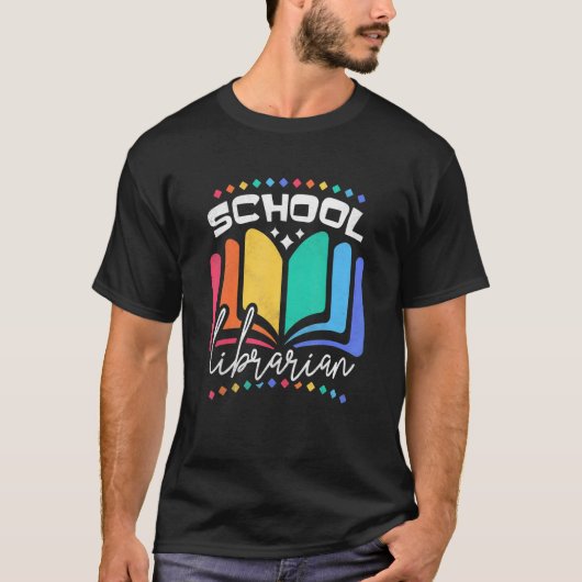 Schoolbibliotheek T-shirt (Voorkant)