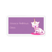 Schoolboek Etiket (Voorkant)