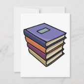 Schoolboeken Uitnodigingen (Voorkant)