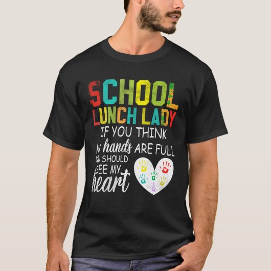 Schoolboomdame Squad Cafeteria T-shirt (Voorkant)