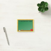 Schoolbord Appel Geel Geruit Onderwijzeres Post-it® Notes (Kantoor)