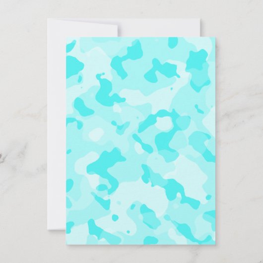  schoolbord; Celeste Camo; Camouflage Kaart (Achterkant)