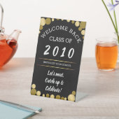 Schoolbord of schoolstempel reclamebord met voetstuk (Insitu)