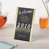 Schoolbord of schoolstempel reclamebord met voetstuk (Insitu)