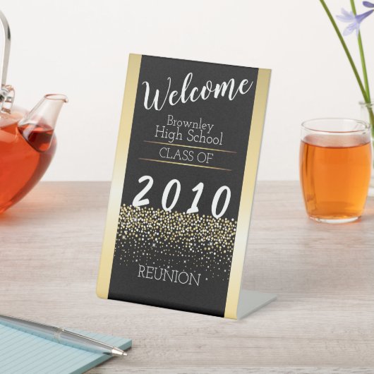 Schoolbord of schoolstempel reclamebord met voetstuk (Insitu)