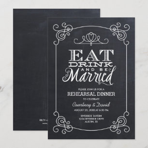 schoolbord typografie repetitie diner kaart