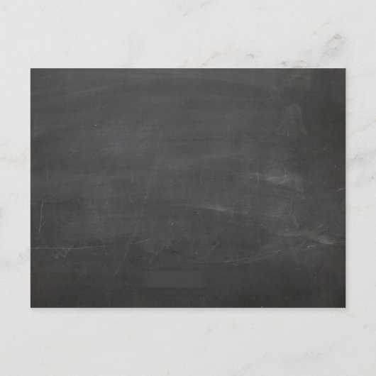 schoolbord, verlovingsfeest.VERLOVING Uitnodiging Briefkaart (Achterkant)