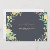 Schoolbord vrijgezellenfeest uitnodigingen krans (Achterkant)