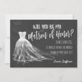 Schoolbord Wil je mijn getuige zijn Kaart (Voorkant)