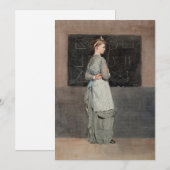 schoolbord | Winslow Homer (Voorkant / Achterkant)
