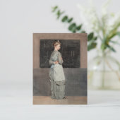 schoolbord | Winslow Homer Briefkaart (Staand voorkant)