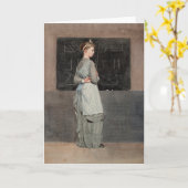 schoolbord | Winslow Homer Kaart (Gele Bloem)