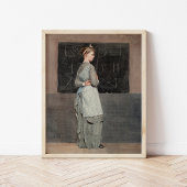 schoolbord | Winslow Homer Poster