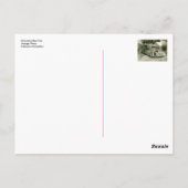 Schoolboy Bus Trip  foto Briefkaart (Achterkant)