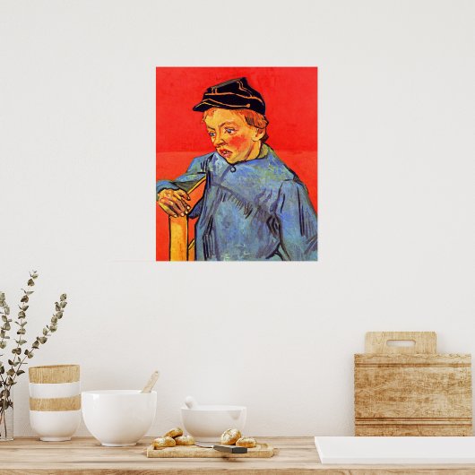 Schoolboy van Vincent van Gogh Poster (Keuken)