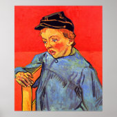 Schoolboy van Vincent van Gogh Poster (Voorkant)