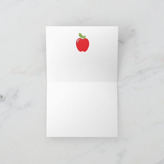 schoolbriefkaart notitiekaartje (Binnen)