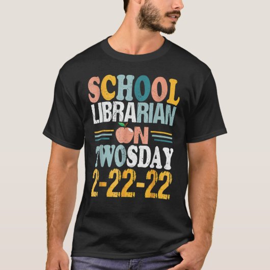 Schoolbroers op 22 februari 22 t-shirt (Voorkant)