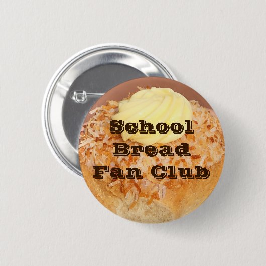 Schoolbrood Ronde Button 5,7 Cm (Voorkant /achterkant)
