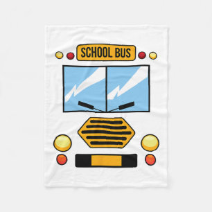 Schoolbuiskostume Kostuum Easy Vehicle Halloween G Fleece Deken