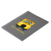 Schoolbus 2 (Aanpasbaar) Notitieboek (Linkerzijde)