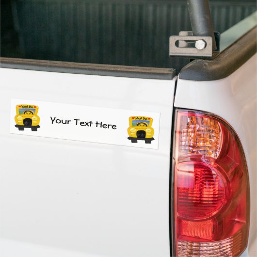Schoolbus 2 () bumpersticker (Op Truck)