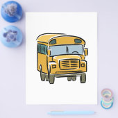Schoolbus 2 flyer (Enkel)
