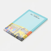 Schoolbus — Aangepersonaliseerde leerkrachten Post Post-it® Notes (Schuin)