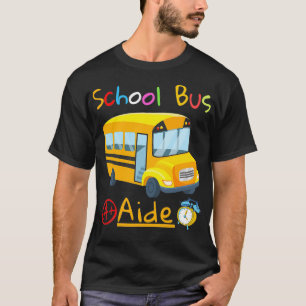 Schoolbus-aide-plein terug naar school-matchinggro t-shirt