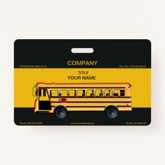 Schoolbus Badge (Voorkant)