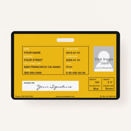 Schoolbus Badge (Achterkant)