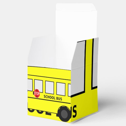 Schoolbus Bedankdoosjes (Geopend)