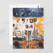  schoolbus briefkaart (Voorkant / Achterkant)