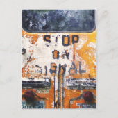  schoolbus briefkaart (Voorkant)