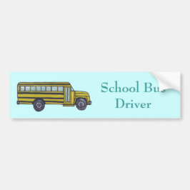 Schoolbus Bumpersticker