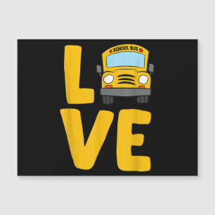 Schoolbus Busdriver Love School