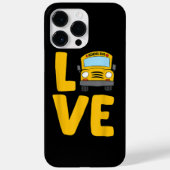 Schoolbus Busdriver Love School Case-Mate iPhone Case (Achterkant)